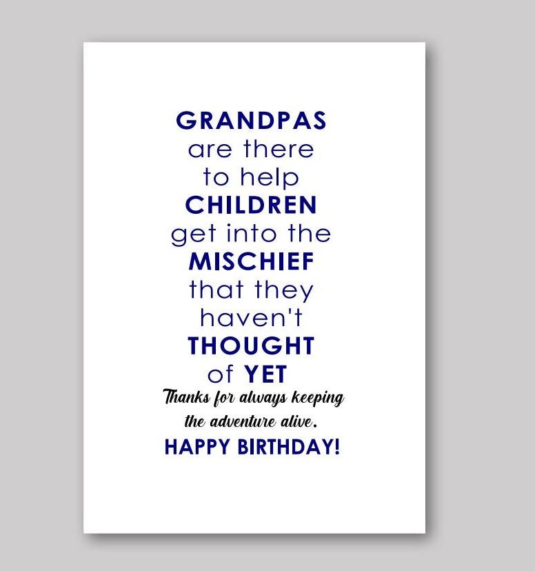Adventure Grandpa - What She Said Creatives