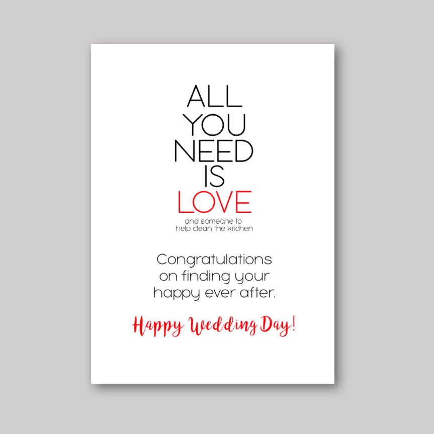 All You Need Is Love - What She Said Creatives