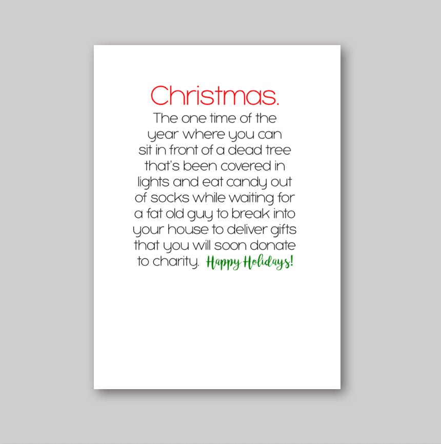 Christmas Charity - What She Said Creatives