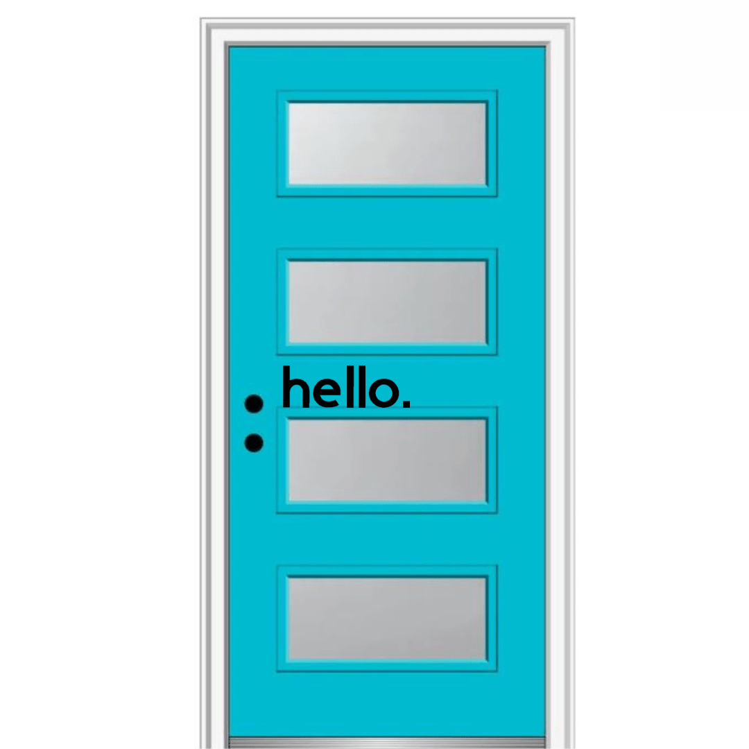Hello Decal - What She Said Creatives