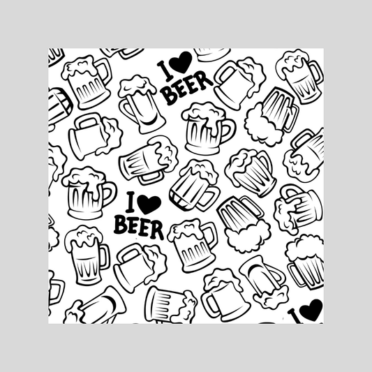 I love beer gas tank door car decal vinyl fuel door decal humorous beer design