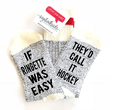 If Ringette Was Easy - What She Said Creatives