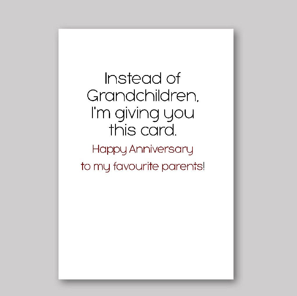 Instead of Grandchildren - What She Said Creatives