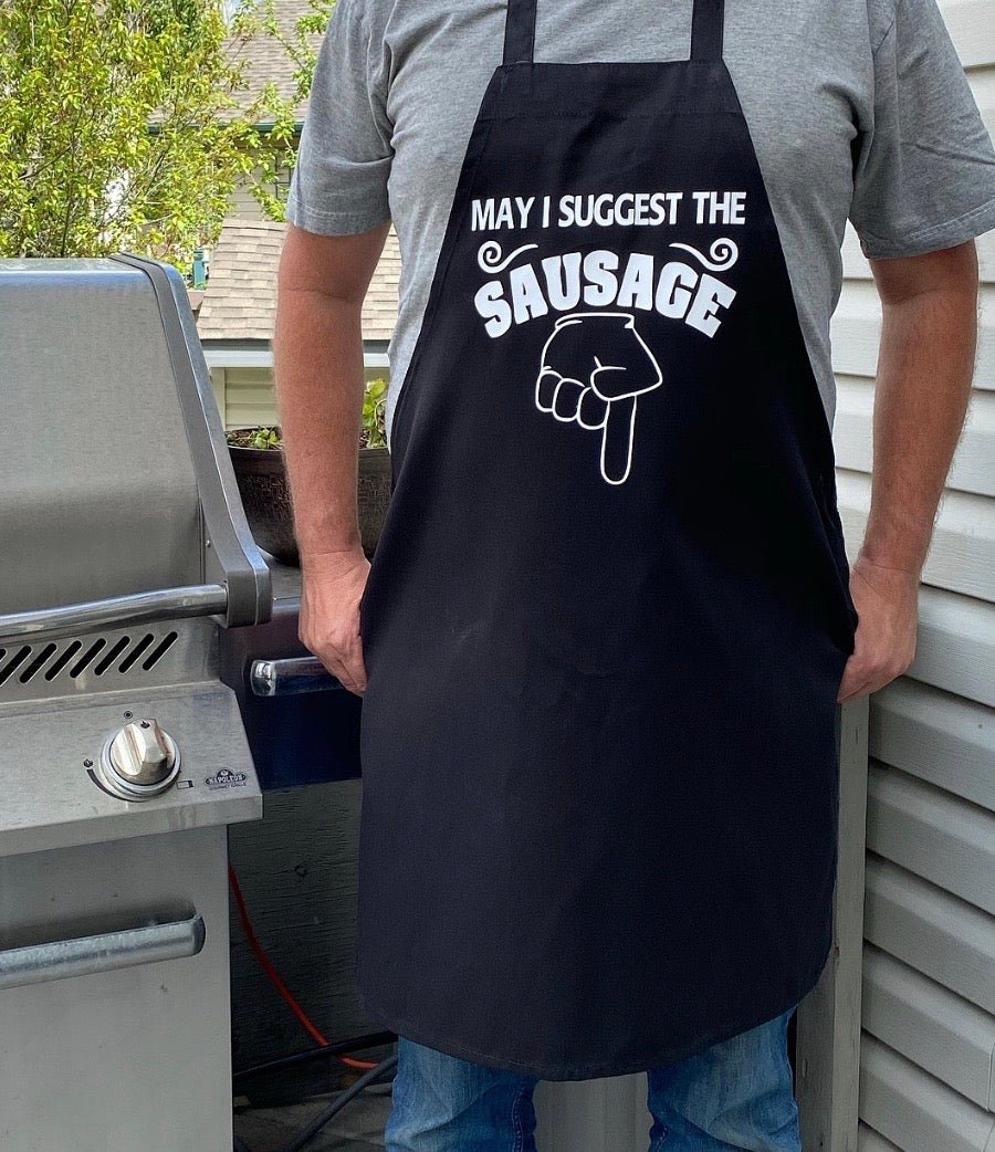 May I Suggest the Sausage Apron - What She Said Creatives