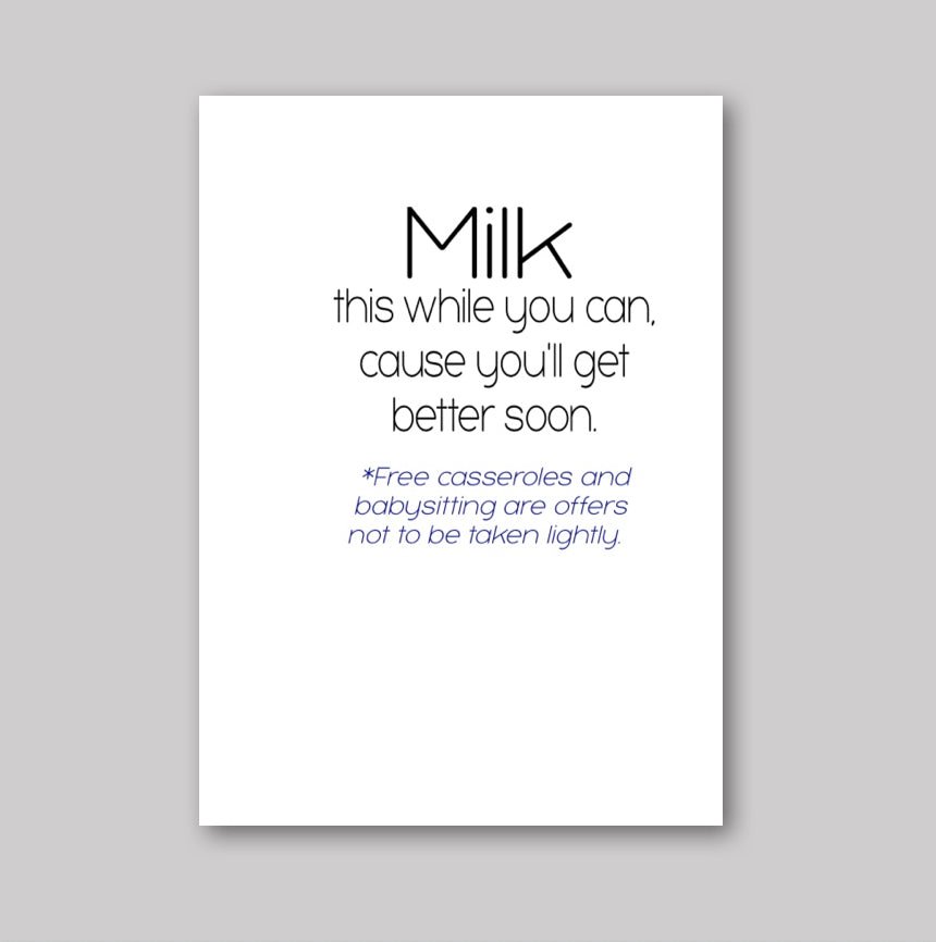 Milk This - What She Said Creatives