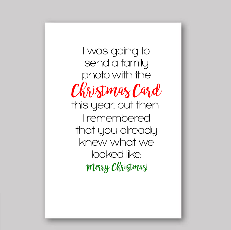 No Family Photo - What She Said Creatives