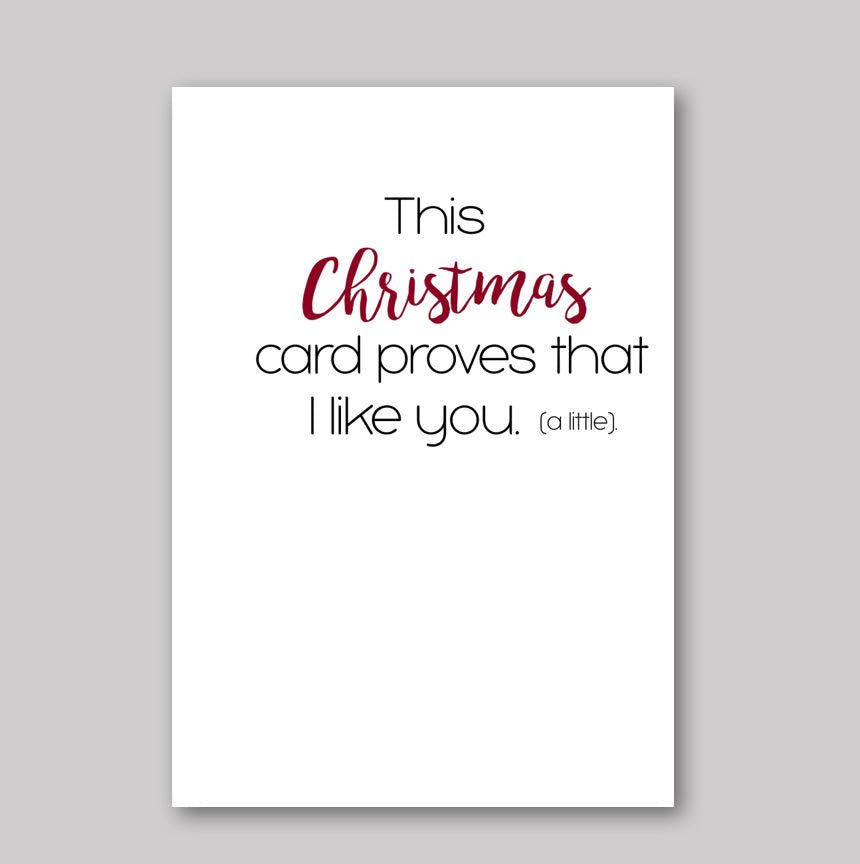 Proof that I Like You - What She Said Creatives