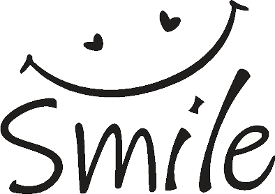 Smile Mirror Decal - What She Said Creatives