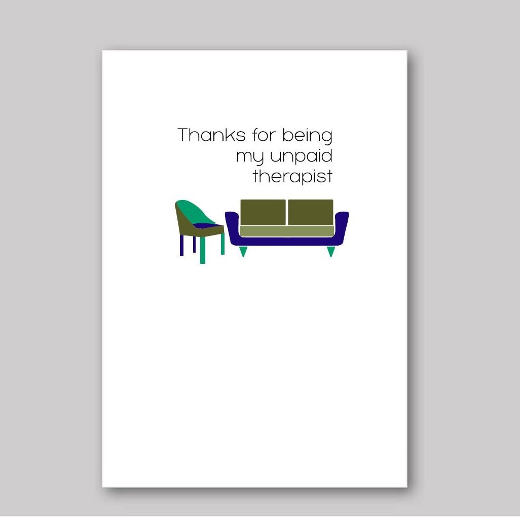 Unpaid Therapist - What She Said Creatives