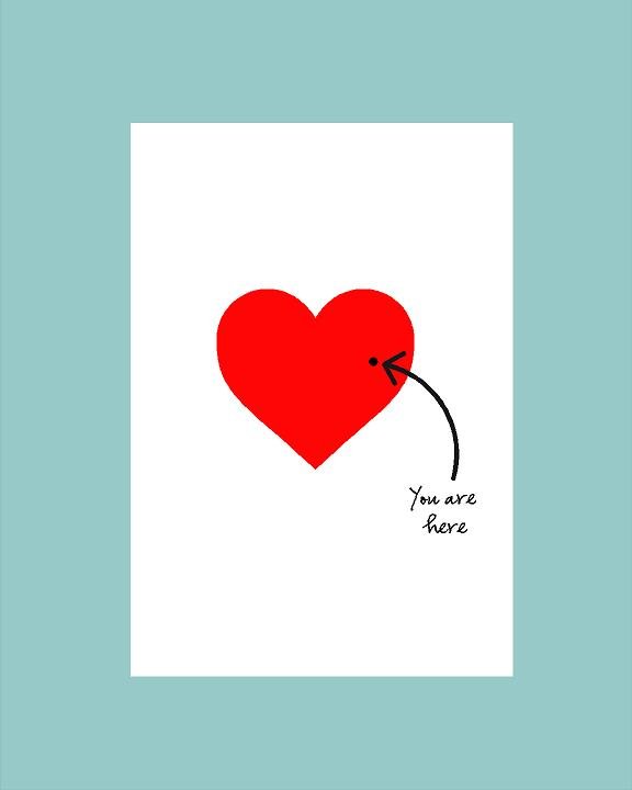 You Are Here Card - What She Said Creatives