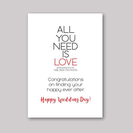 All You Need Is Love - What She Said Creatives