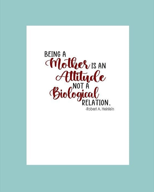 Being a Mother Isn't Biological Card - What She Said Creatives