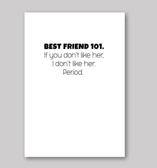 Best Friends 101 - What She Said Creatives