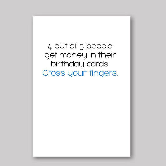 Birthday Money - What She Said Creatives