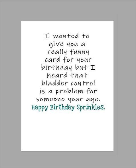 Birthday Sprinkles - What She Said Creatives
