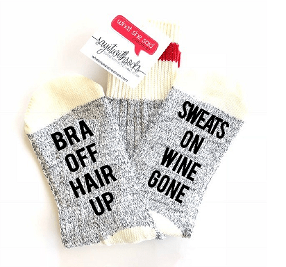 Bra Off Sweats On - What She Said Creatives