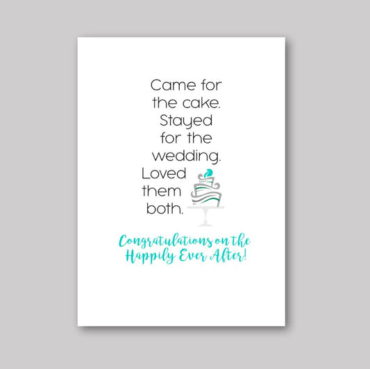 Came for the Cake - What She Said Creatives