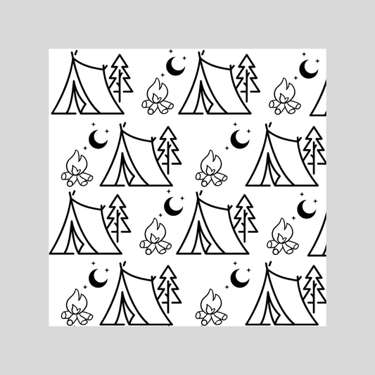 camping gas tank door car decal vinyl fuel door decal outdoor camping design
