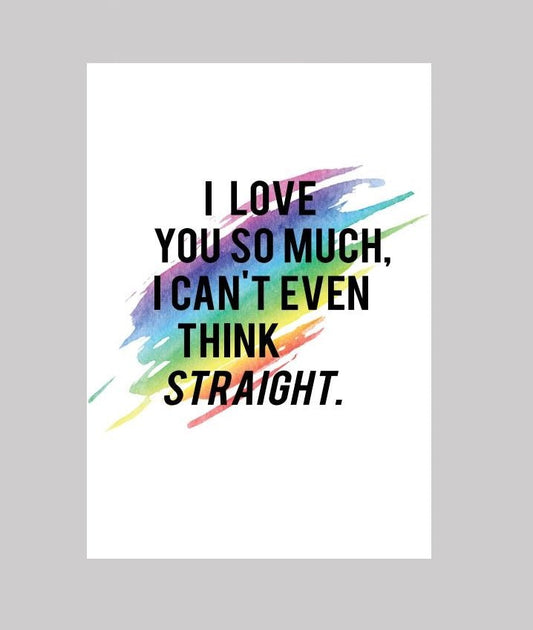 Can't Think Straight - What She Said Creatives