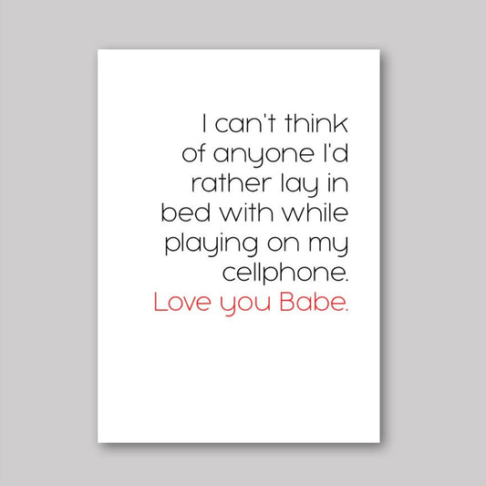 Cellphone Love - What She Said Creatives