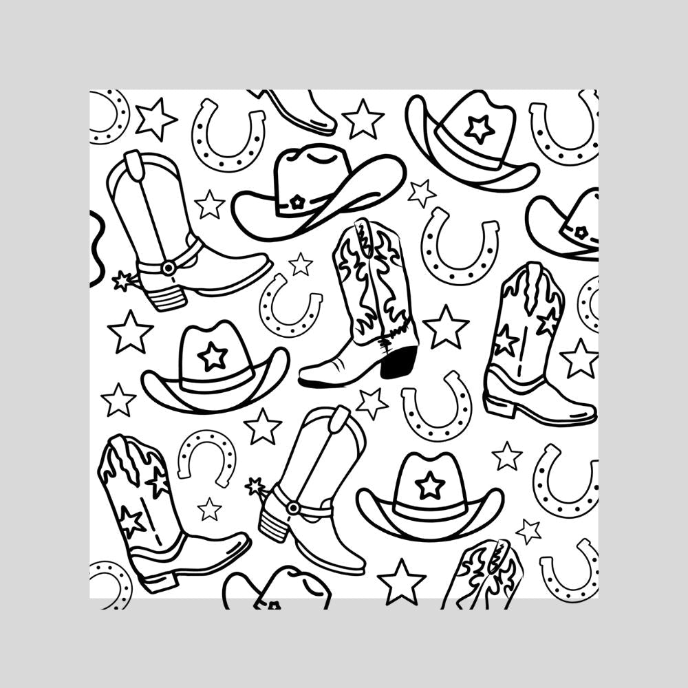Western gas tank door decal design vinyl car decal graphic for fuel door