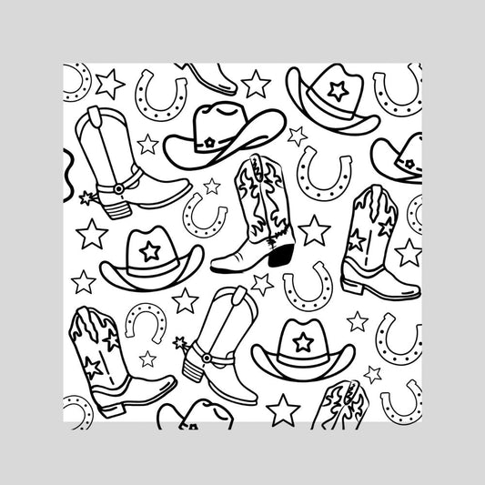 Western gas tank door decal design vinyl car decal graphic for fuel door