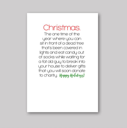 Christmas Charity - What She Said Creatives