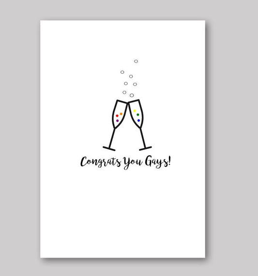 Congrats Gays - What She Said Creatives