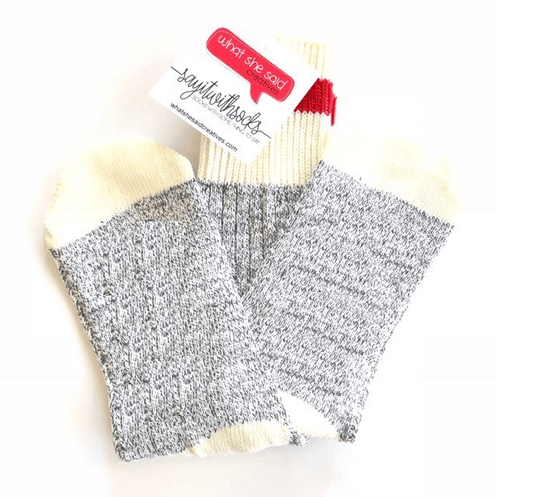 CUSTOM SOCKS BY YOU - What She Said Creatives