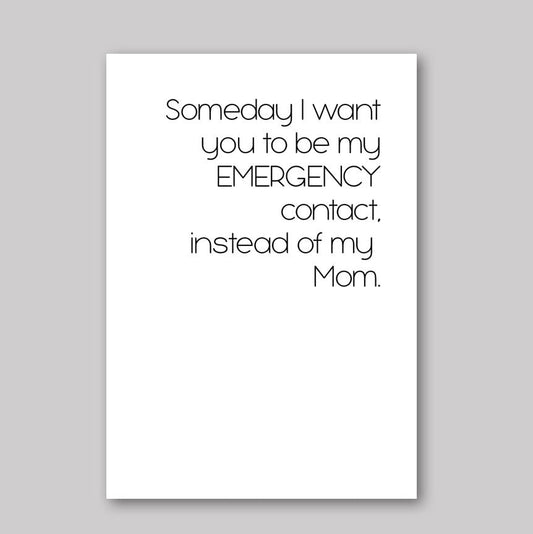 Emergency Contact - What She Said Creatives