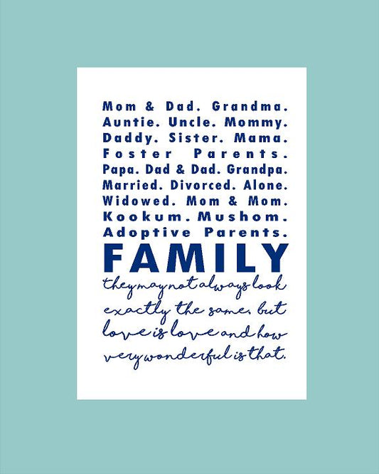 Families Don't All Look the Same - What She Said Creatives