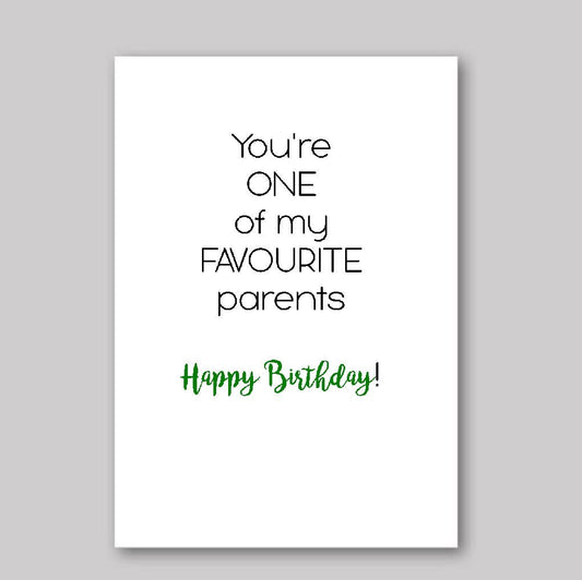 Favourite Parent - What She Said Creatives