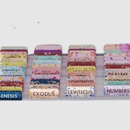 Floral Bible Tabs | Books of the Bible Study Tabs - What She Said Creatives