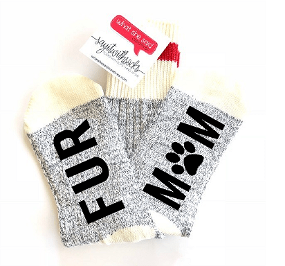 Fur Mom Socks - What She Said Creatives