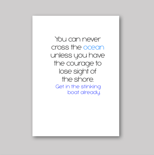 Get in the Boat - What She Said Creatives
