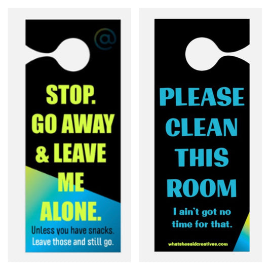 Go Away Hanger - What She Said Creatives