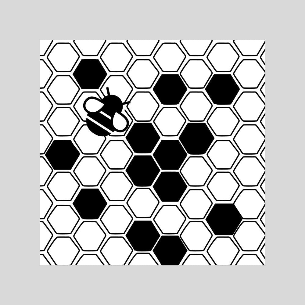 honeycomb gas tank door car decal vinyl fuel door decal geometric pattern