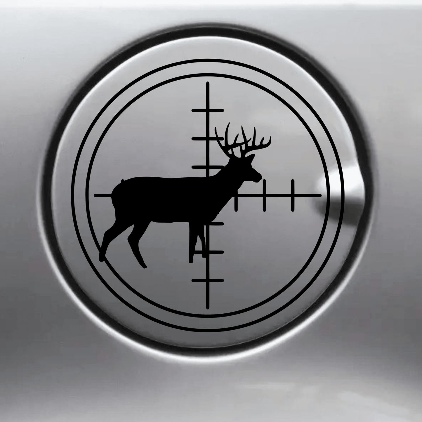 hunting gas tank door car decal vinyl fuel door decal outdoor themed design applied to vehicle exterior