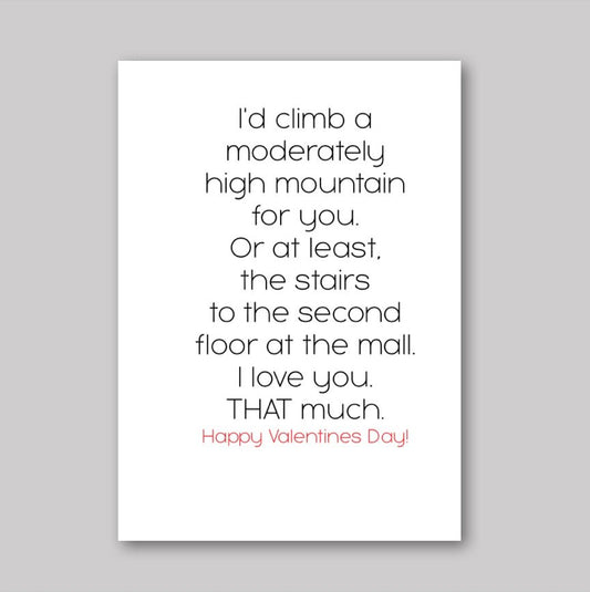 I'd Climb a Mountain - What She Said Creatives