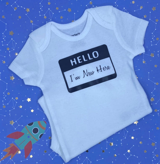 I'm New Here Onesie - What She Said Creatives