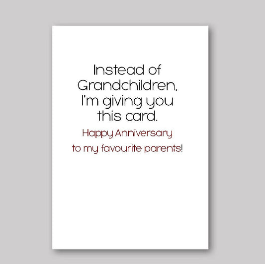 Instead of Grandchildren - What She Said Creatives