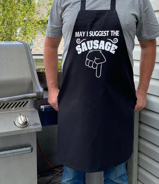 May I Suggest the Sausage Apron - What She Said Creatives