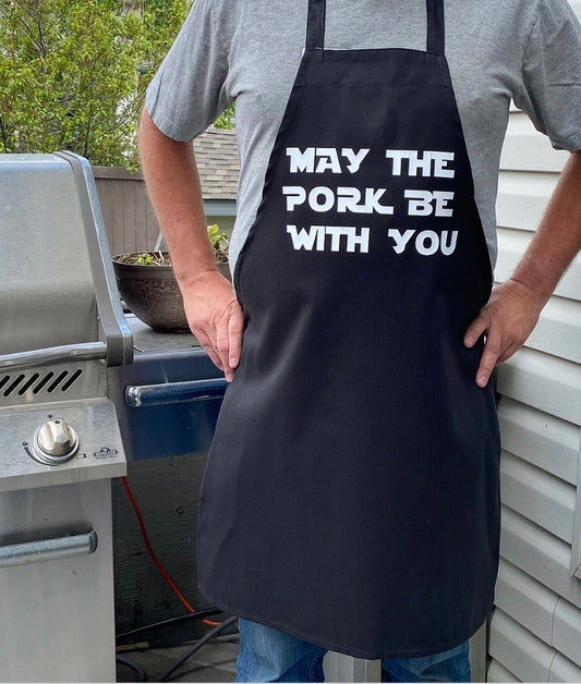 May the Pork Be With You Apron - What She Said Creatives