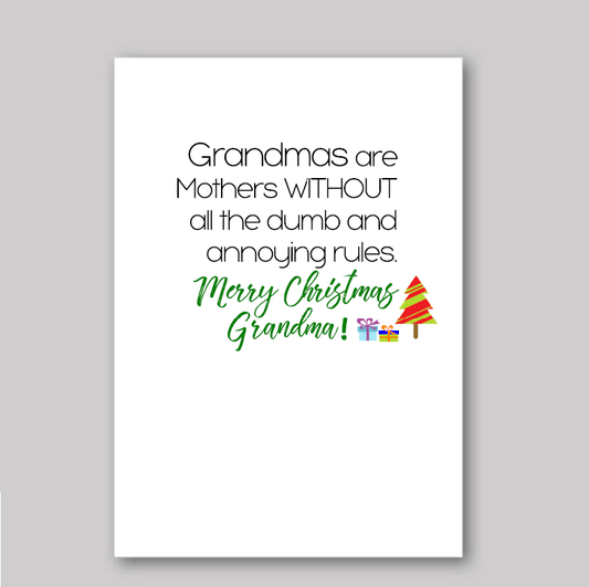 Merry Christmas Grandma - What She Said Creatives