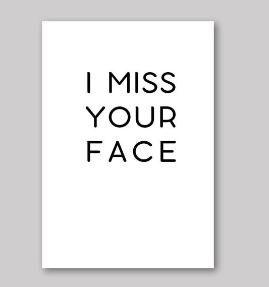 Miss Your Face - What She Said Creatives