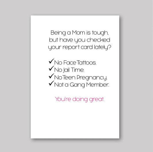 Mom Checklist - What She Said Creatives