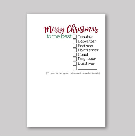 More than a Checkmark - What She Said Creatives