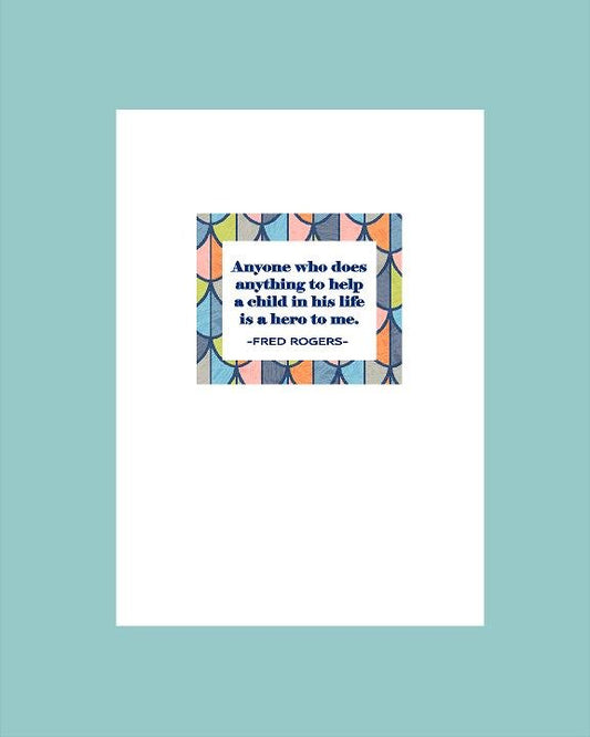 Mr. Rogers Says Card - What She Said Creatives