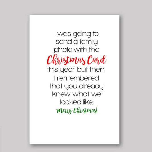 No Family Photo - What She Said Creatives