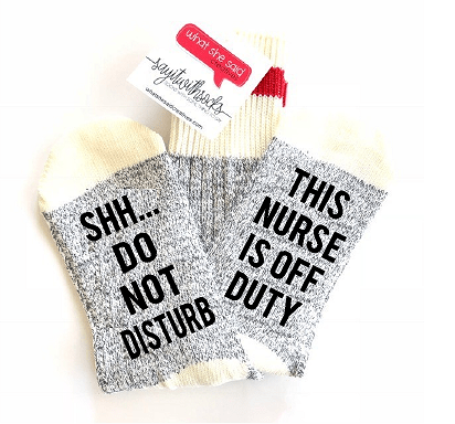 Nurse Is Off Duty - What She Said Creatives